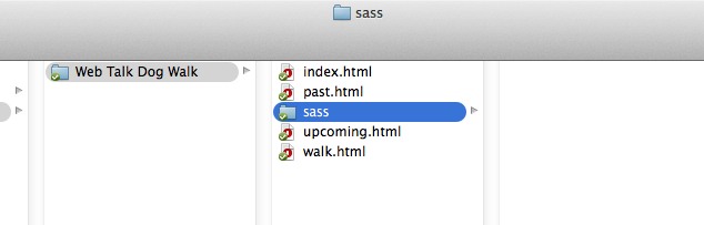 Creating Sass folder in CodeKit